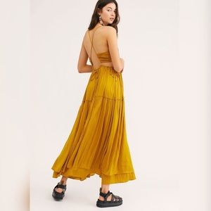 Free People Need This shiny maxi dress